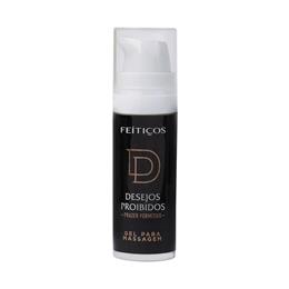 Gel Lubrificante Dessensibilizante Anal à Base d'água com Óleos Essenciais - Feitiços Aromáticos Desejos Proibidos | 15g