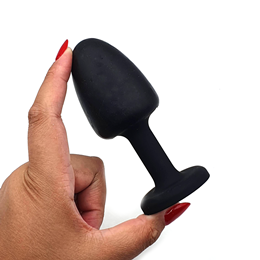Plug Anal no Tamanho G om Peso Interno para a Técnica de Pompoarismo - Dom P5 | 10,2 x 4,6 cm