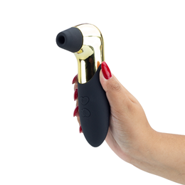 Estimulador Clitoriano com 10 Programações de Pulsação, 12 Modos de Vibração e Resistente à Água - Mysg PRO-X5 Suck Massager | Disponível 2 Cores