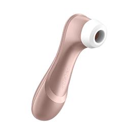 Estimulador Clitoriano Recarregável com 11 Níveis de Sucção e à Prova D'água - Satisfyer PRO² | 16,5 x 4,6 cm | Disponível em 3 Cores