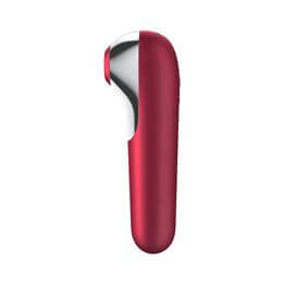 Foto 7 do produto Estimulador Clitoriano e Vibrador Recarregável em Silicone com 11 Modos de Sucção e Vibração - Satisfyer Dual Love