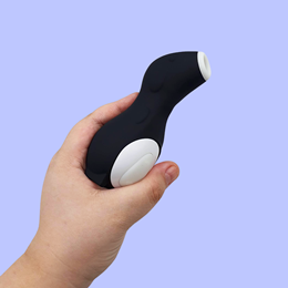 Estimulador de Clitóris com Formato de Cachorro, 11 Intensidades de Pulsação, Silencioso e Recarregável - Quiet Vibrator | Disponível em 2 Cores