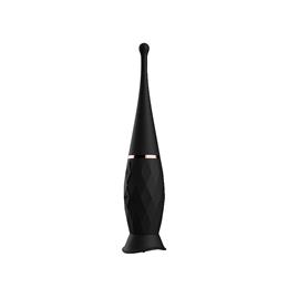 Foto 3 do produto Estimulador de Clitóris com Língua, 7 Modos de Vibração e 2 Capas em Silicone - Dibe Orgasm Clitoral | 19,5 x 3,6 cm