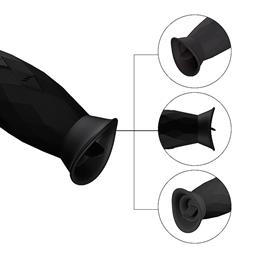 Foto 7 do produto Estimulador de Clitóris com Língua, 7 Modos de Vibração e 2 Capas em Silicone - Dibe Orgasm Clitoral | 19,5 x 3,6 cm