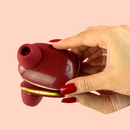 Estimulador de Clitóris em Silicone com 5 Modos de Pulsação e Recarregável - Exclusiva Emma | Disponível em 4 Cores