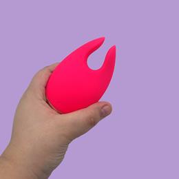 Estimulador de Clitóris em Silicone com Ponta Bifurcada, 10 Modos de Vibração, Resistente À Água e Recarregável - Good Vibe Toys