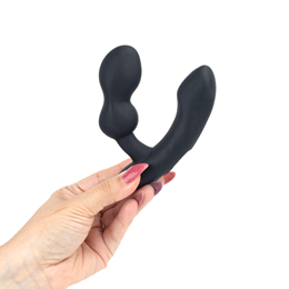 Estimulador de Próstata e Períneo em Silicone, 7 Modos de Vibração com Controle por Aplicativo - Lovense Edge 2 | 10,5 x 3,3 cm