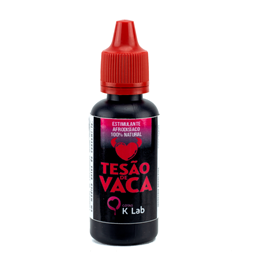 Foto 1 do produto Excitante Feminino Afrodisíaco 100% Natural - K-Lab Tesão de Vaca | 20 ml