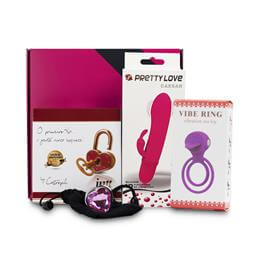 Foto 1 do produto Exclusiva - Kit para Casal Ousadia com 4 Itens