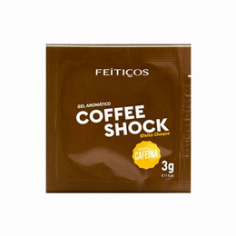 Feitiços Aromáticos Coffee Shock Sachê - Gel Aromático com Efeito Eletrizante Sabor Cafeína - 3g