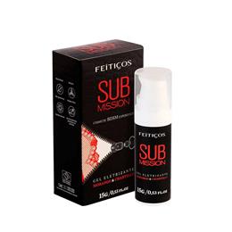 Gel Estimulante Beijável com Efeito Eletrizante e Sabor Morango & Chantilly - Feitiços Aromáticos Sub Mission | 15g