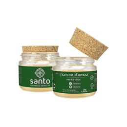 Vela Beijável para Sexo Oral - Santo Cosméticos Flamme D'Amour | Disponível em 3 Sabores