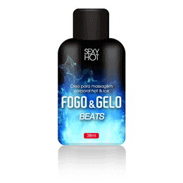 Óleo Comestível para Sexo Oral - Fogo & Gelo | 38 ml | Disponível em 4 Sabores