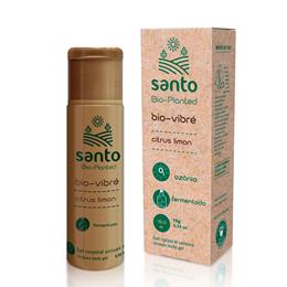 Gel Corporal Unissex Beijável com Função de Vibração - Santo Bio-Planted Bio-Vibré Citrus Limon | 15 ml