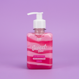 Gel e Creme Beijável com Aroma de Chiclete - Intt Cosméticos Sweet Glow | 320 ml