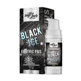 Gel Estimulante com Efeito Eletrizante e Sabor - Soft Love Eletric Plus Vibro Delícia | 17g | Disponível em 4 Sabores