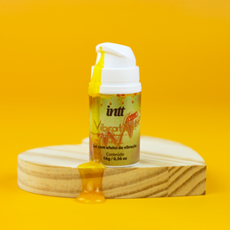 Gel Estimulante com Efeito de Vibração, Pulsação e Aquecimento - Intt Vibration! Honey | 16g