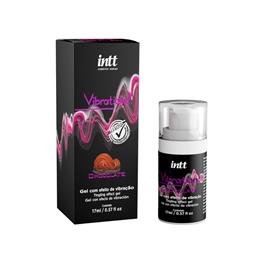 Gel Excitante Unissex com Efeito de Vibração - Intt Vibration! | 17ml | Sabor: Chocolate