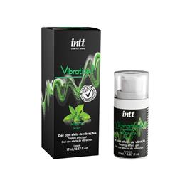 Gel Excitante Unissex com Efeito de Vibração - Intt Vibration! | 17ml | Sabor: Menta