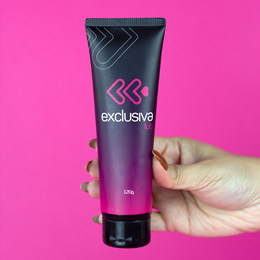 Gel Lubrificante à Base d'Água Beijável - Exclusiva Lub | 120g