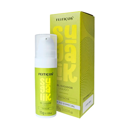 Gel Sugador Líquido com Sensação de Pulsação e Refrescância - Feitiços Aromáticos Sugalik | 15g | Disponível em 3 Sabores
