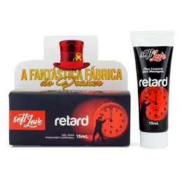 Gel Lubrificante Masculino Para Retardar Ejaculação e Prolongar Ereção - Soft Love Retard | 15 ml