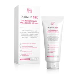 Gel Lubrificante Vegano para Região Pélvica - Sexy Hot Intimus Sex | 120 ml