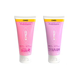 Gel para Massagem Corporal - K-Med Preliminares | 50g | Disponível em 2 Sabores