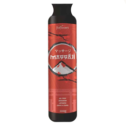 Gel para Massagem Japonesa Corpo a Corpo - Hot Flowers Massaji | 200g