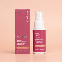 Gel Umectante Anestésico com Ácido Hialurônico e Óleo da Folha de Cravo - Exclusiva Vortex | 30ml