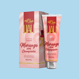 Gel Umectante Beijável - Soft Love Uau | 60 ml | Disponível em 2 Sabores