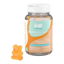 Suplementos em Formato de Ursos com Ativos para Disposição e Energia - Intt Wellness Energy Gummy - 30 Cápsulas