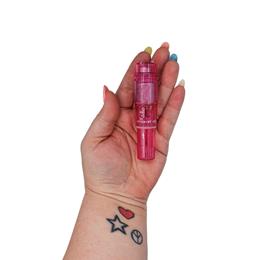 Vibrador Compacto com 4 Capas de Texturas Diferentes e Vibração Única - Green Baby | 10 x 2,4 cm | Disponível em 3 Cores