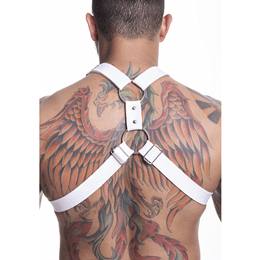 Harness em Couro Sintético com Fivelas - Steves Designer | Disponível em 3 Cores