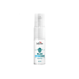 Lubrificante Neutro de Alta Intensidade à Base de Silicone e Vitamina E - Hot Flowers Melhor Intensidade | 12ml
