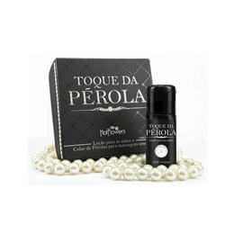 Loção para as Mãos com Colar de Pérolas para Massagem Sensual - Hot Flowers Toque da Pérola - 12ml
