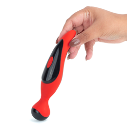 Massageador Corporal e Estimulador de Clitóris em Silicone Atóxico com 7 Modos de Vibração e Carregamento Via USB - Intt Especial Luxury Hebe | 18,2 x 3,9 cm