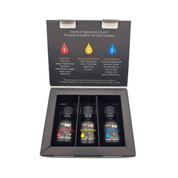 Kit Meu Primeiro Anal com Dessensibilizante, Gloss Anal e Lubrificante - Intt By Castropil | Contém 3 Frascos com 8 ml