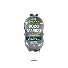 Lubrificante a Base de Água no Sabor de Leite Condensado com Efeito que Esquenta - Intt Poções Gozo Mágico - 15g