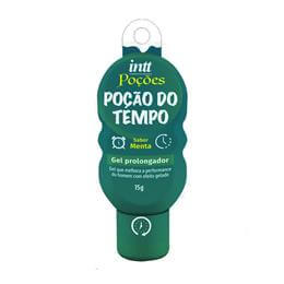 Gel Prolongador de Ereção Masculina Poção do Tempo no Sabor de Menta com Função de Esfriar - Intt Poções - 15g