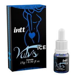 Excitante Feminino 4 em 1 (Lubrifica, Excita, Esfria e Estimula) - Intt Vulvs Ice - 15 g