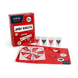 Jogo Roleta Amor Para Curtir a Dois - Unika Games | 5 Itens