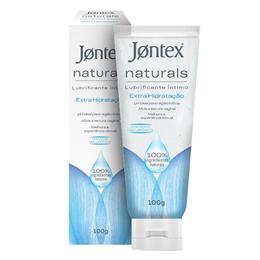 Jontex Naturals Extra Hidratação - Gel Lubrificante Íntimo à Base D'Água 100% Natural - 100 Gramas