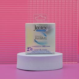 Preservativo Ultra Fino para uma Sensibilidade Maior - Jontex Sensação Invisível | 2 Unidades