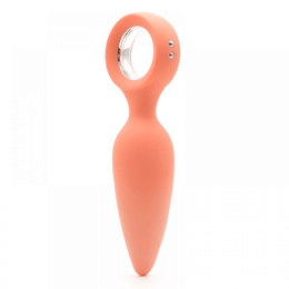 Foto 4 do produto Kisstoy Man Orville - Plug Anal Feito em Silicone com 10 Modos de Vibração e Anel de Segurança | Cor: Laranja
