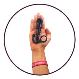 Kit com 2 Massageadores de Próstata em Silicone com Tamanhos Diferentes - Dom M3