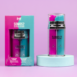 Kit Gel Estimulante Feminino e Gel Prolongador Masculino com Sabores e Efeitos - Intt Cosméticos Somos2 | 10g