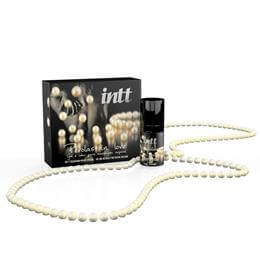 Kit com Gel Excitante Unissex e Colar de Pérolas - Intt Pérolas In Love