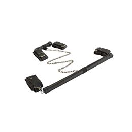 Kit Bondage com Separador de Pernas e Braços, Correntes e Par de Algemas - Brasil Fetiche | Disponível em 3 Cores