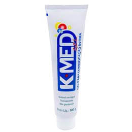 Gel Lubrificante Íntimo a Base de Água - K-Med - 100 gramas